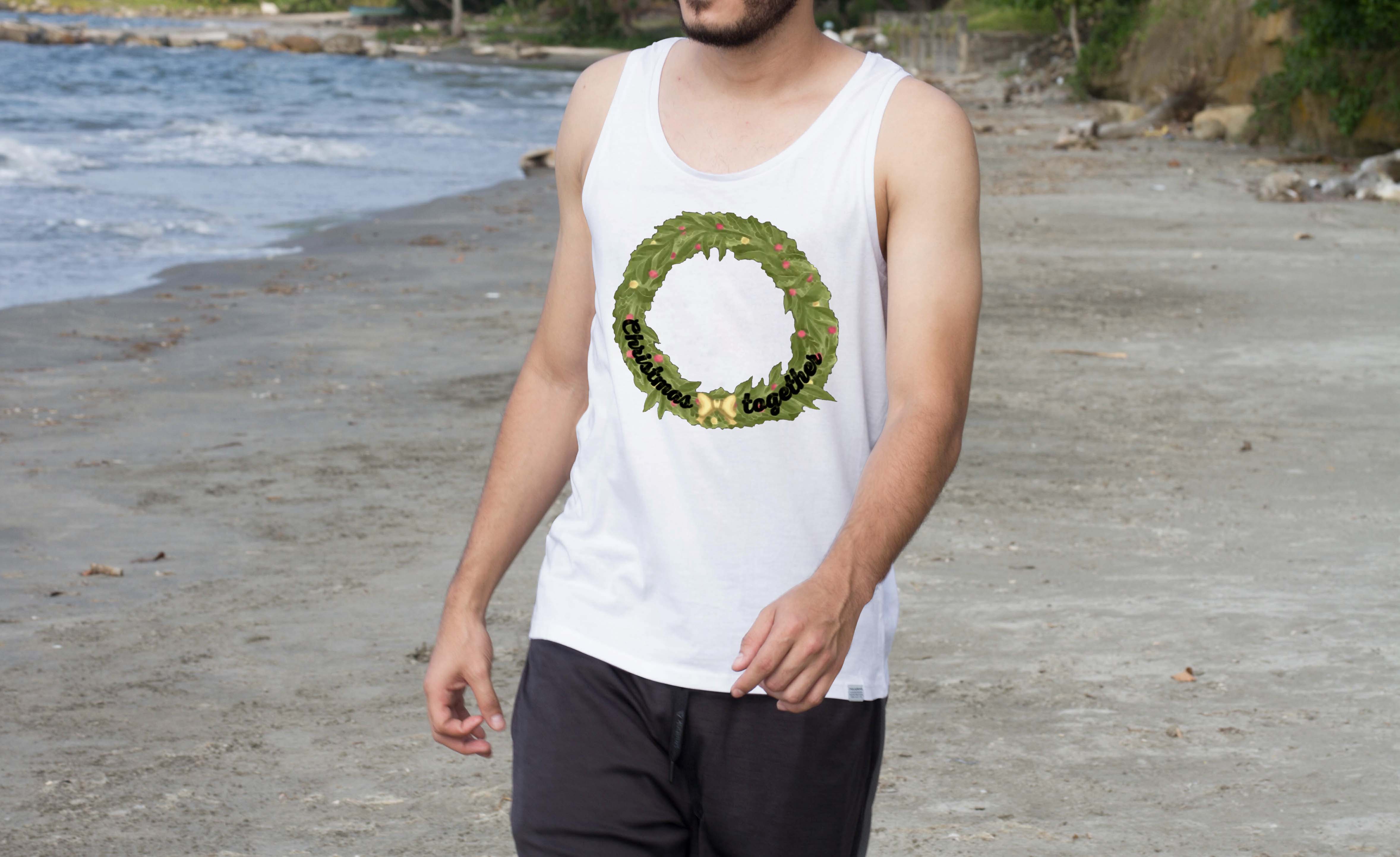 Christmas together | Women's Flowy Scoop Muscle Tank